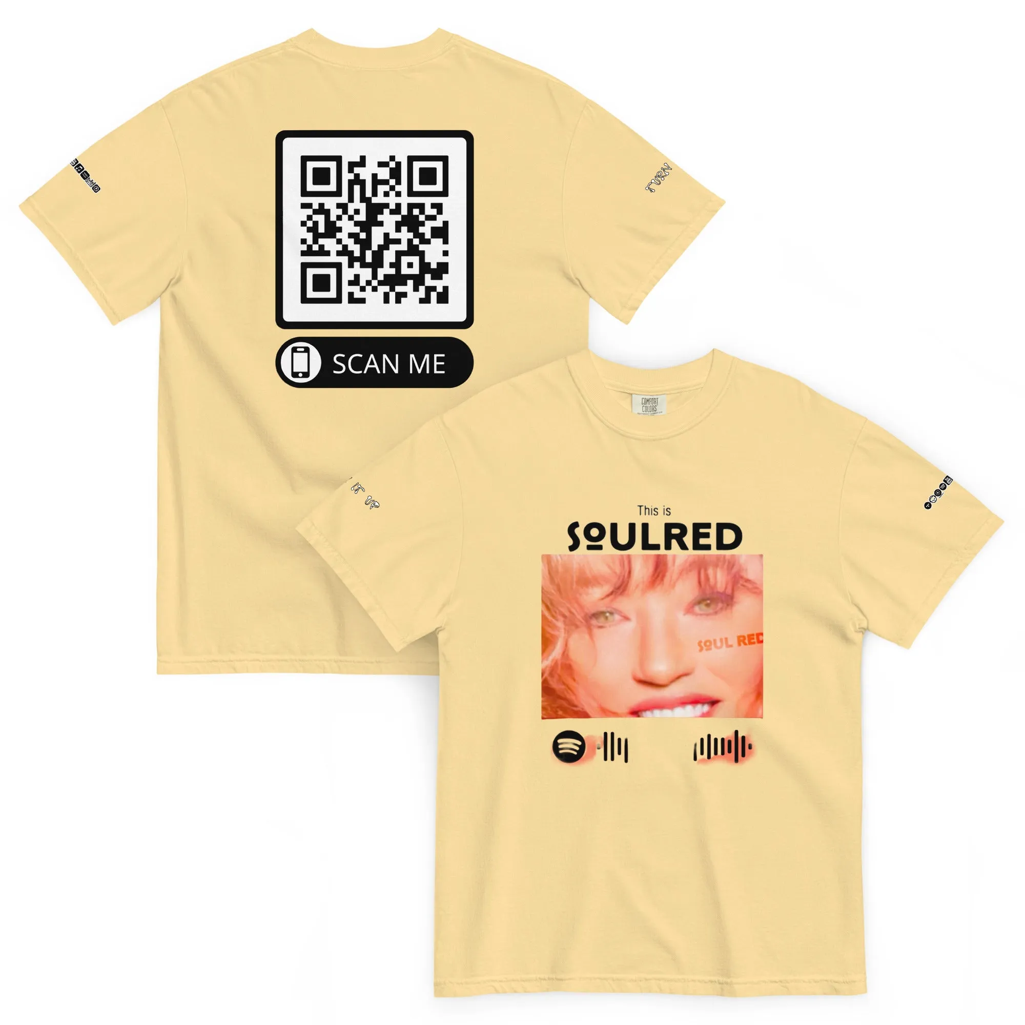 This is SOULRED Unisex garment-dyed heavyweight t-shirt