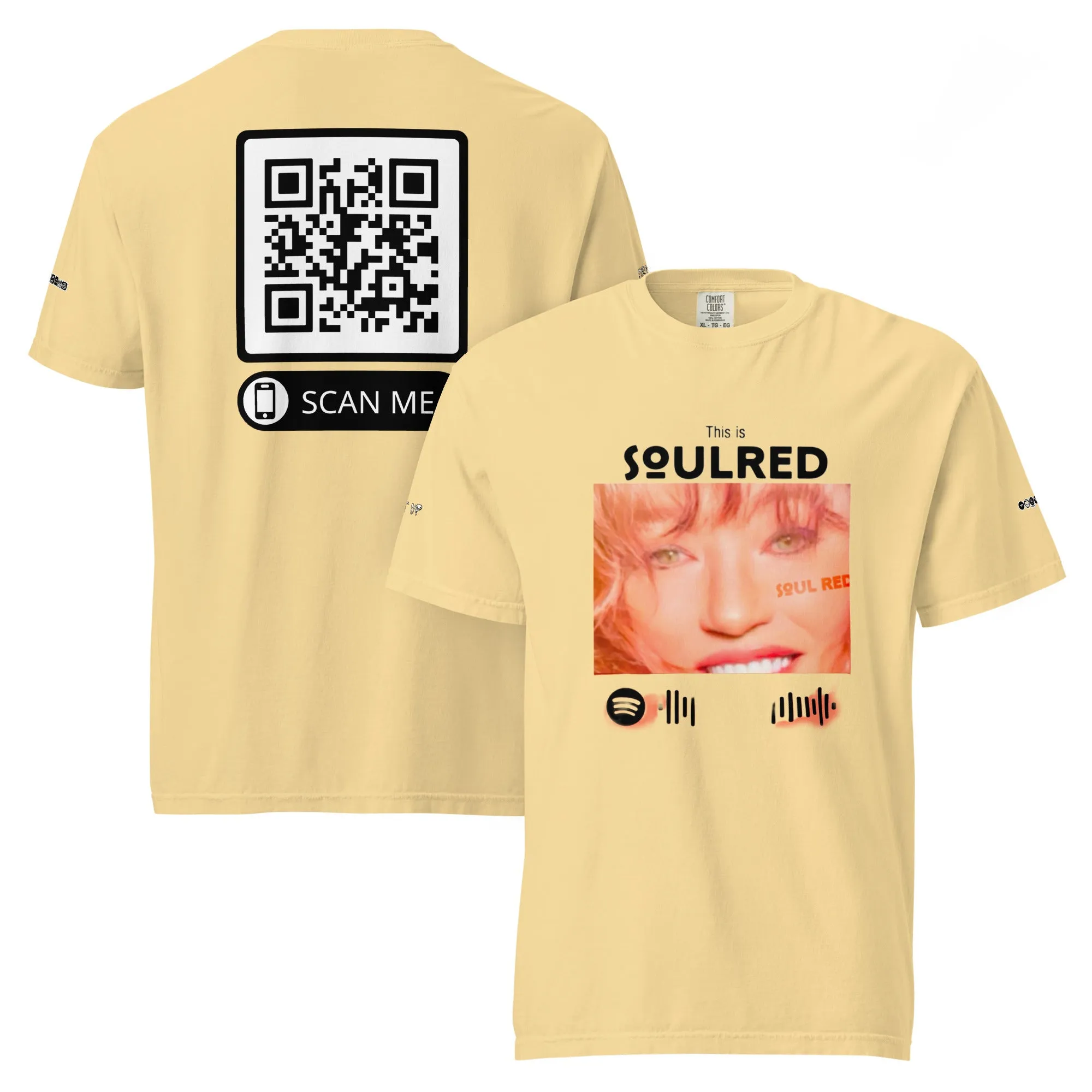 This is SOULRED Unisex garment-dyed heavyweight t-shirt