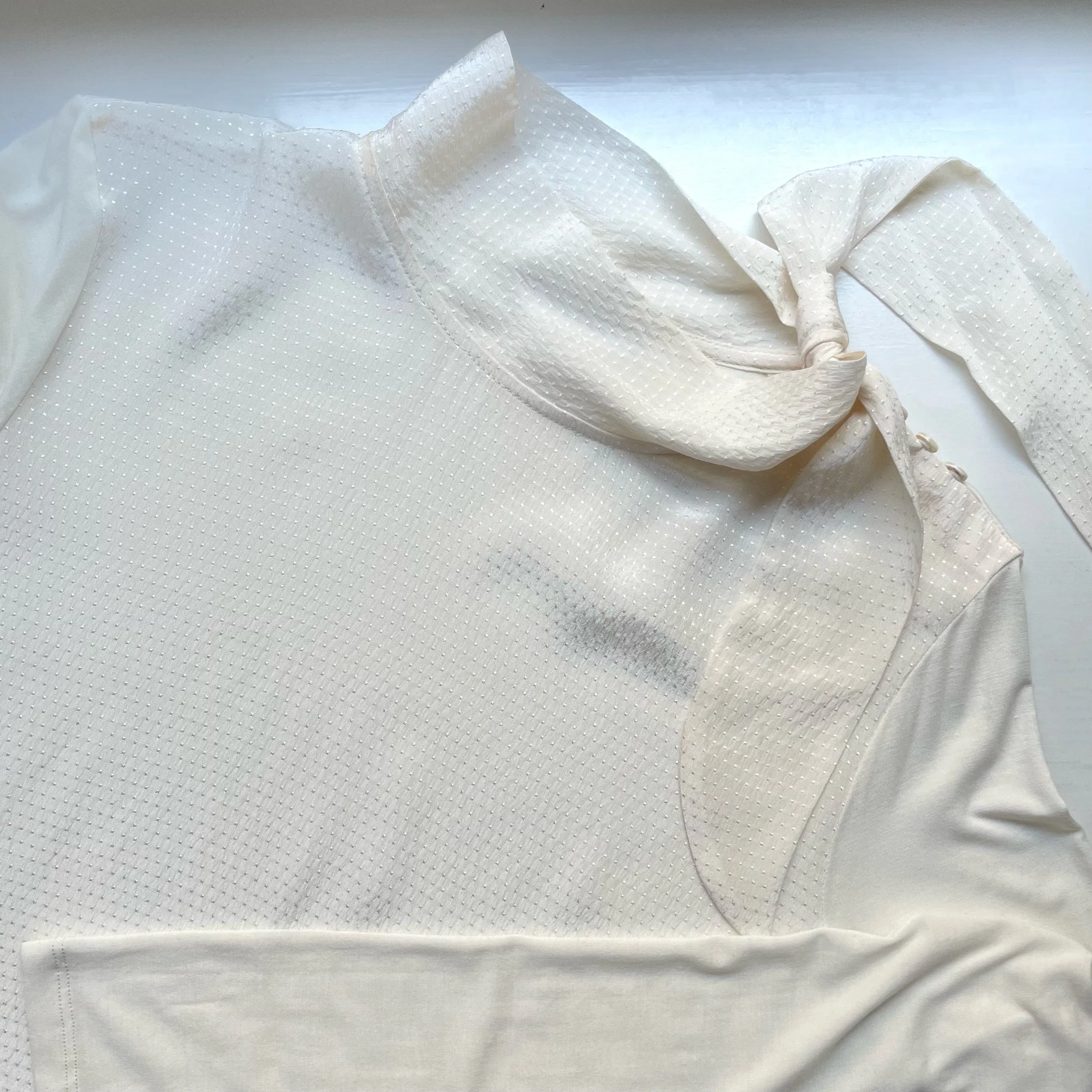 Tie-neck Silk Blouse - Max & CO. - size Small