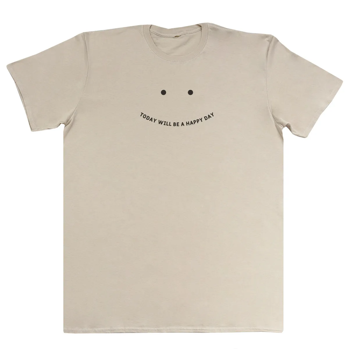 Today will be a happy day - Kids Oversized Comfy T-Shirt
