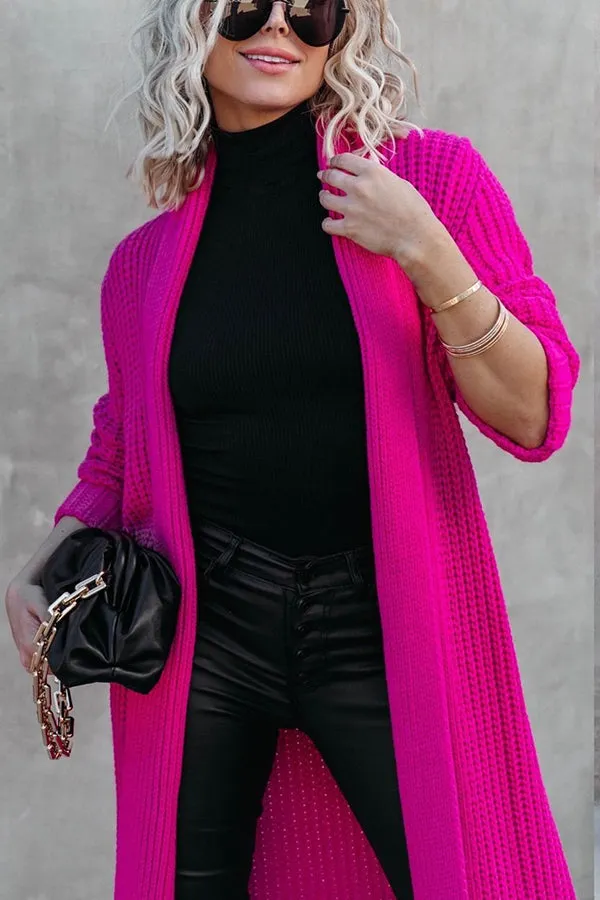 Very Impressed Knit Duster Cardigan
