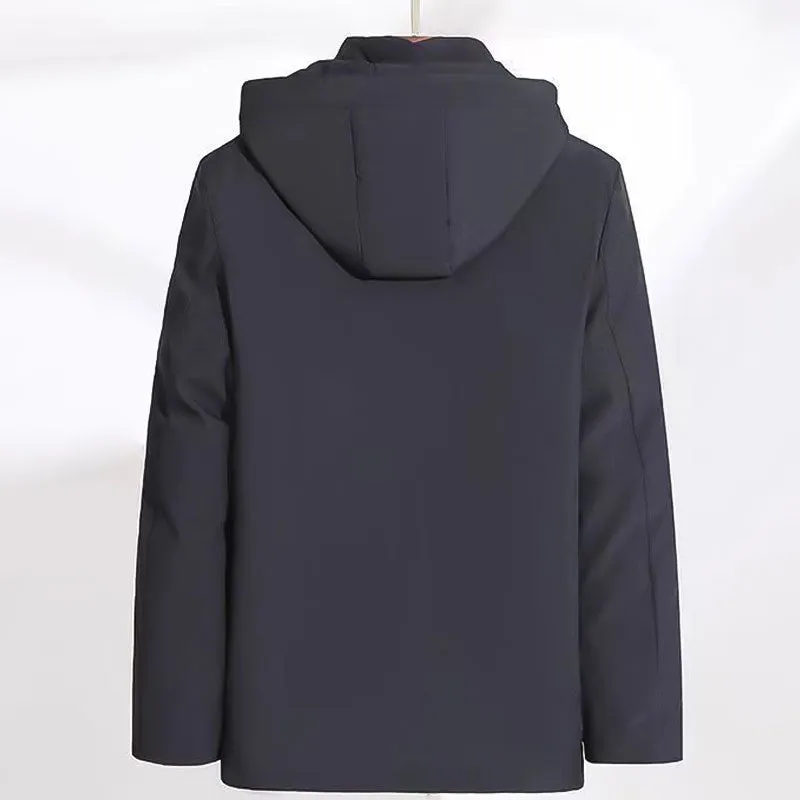 Warm Gift - Men's Warm Thickened Hooded Jacket