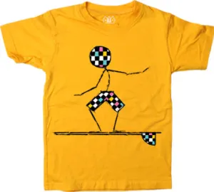 WES Checkerboard Surf Tee