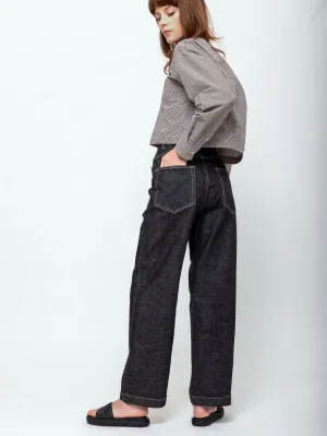 Wide Leg Jean - Black