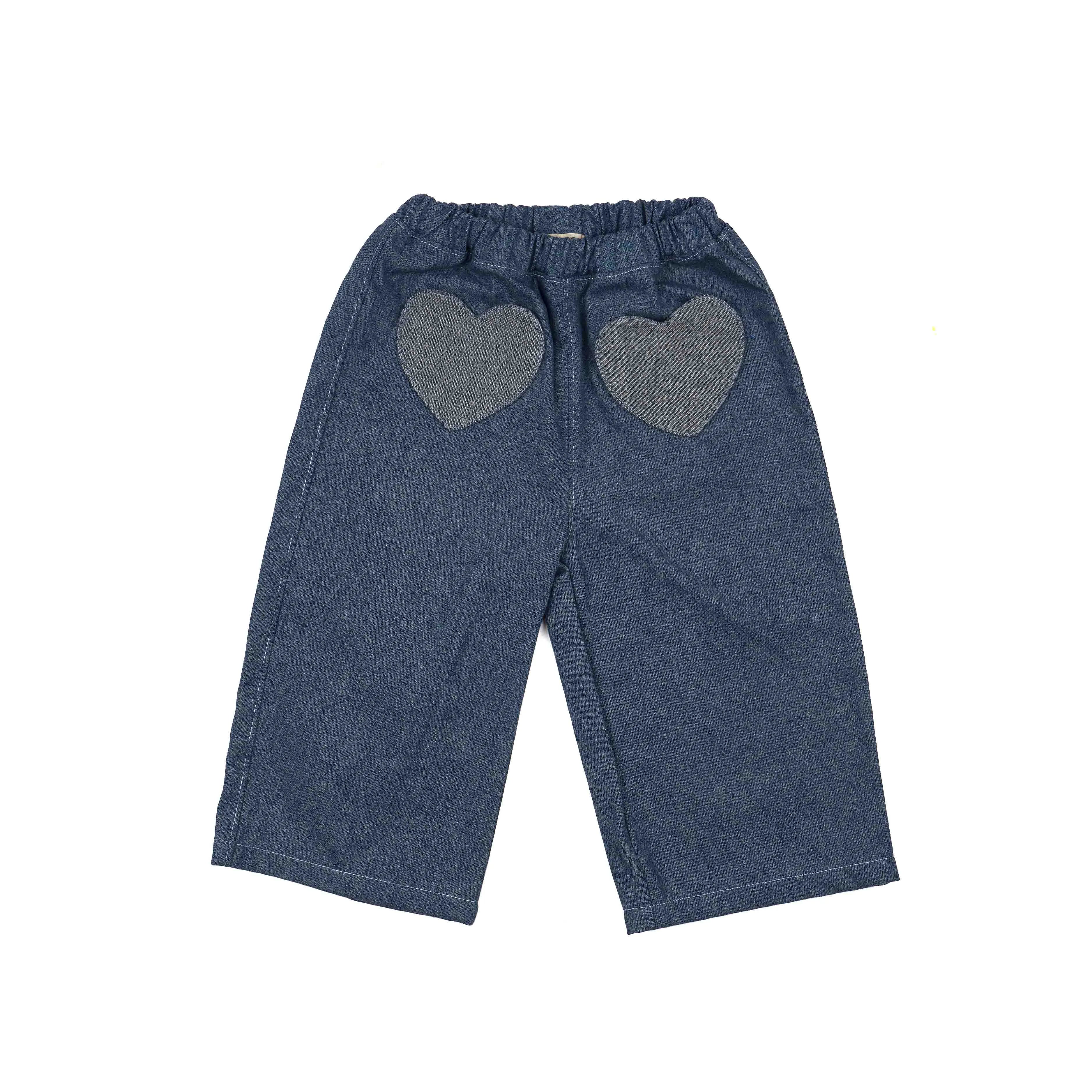 Wide-leg Pant - Denim