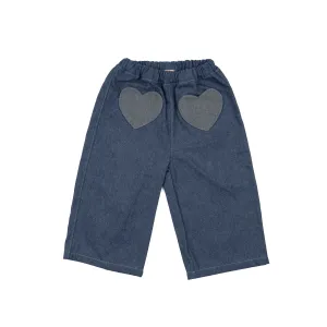 Wide-leg Pant - Denim