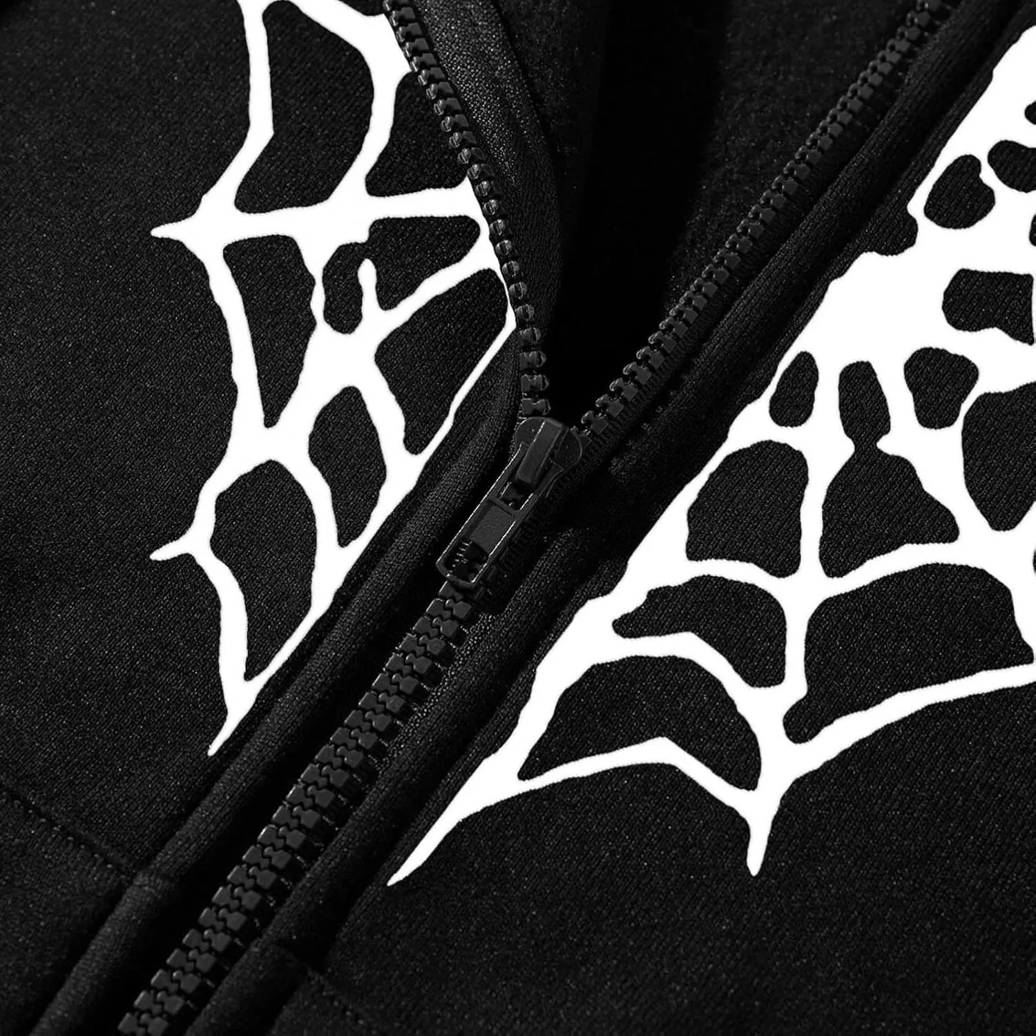 Y2K Hoodies for Women Full Zip Up Print Graphic Oversized Pockets Hooded Jacket 90s Long Sleeve Sweatshirt Cyber Casual Goth